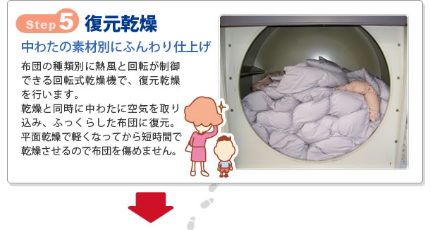 STEP5 復元乾燥